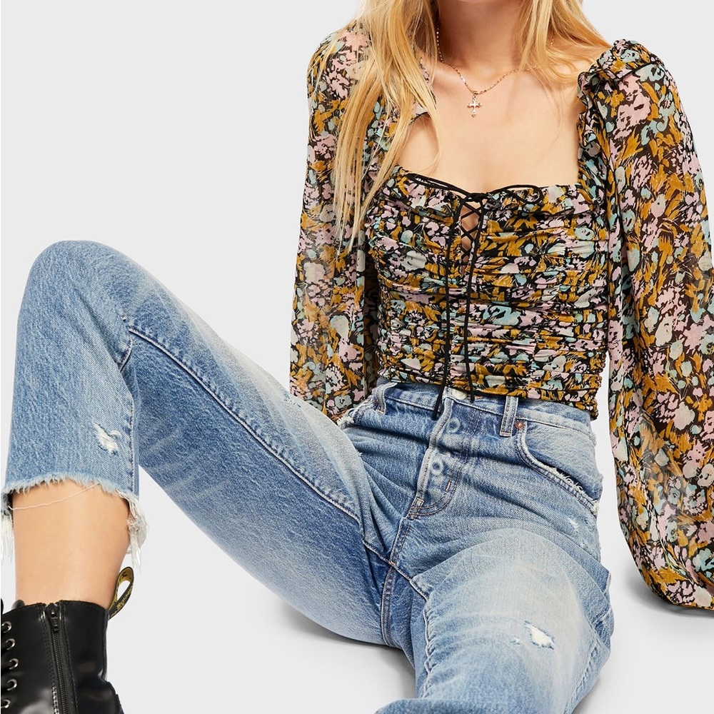 Free People Mabel Blouse